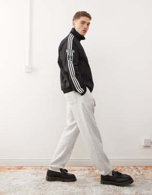 adidas Originals - Adicolor - Geweven Harrington jack in marineblauw - view 1