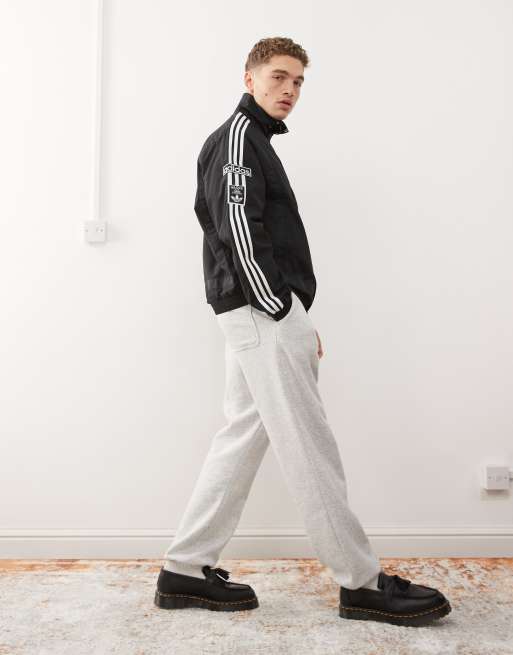 adidas Originals - Adicolor - Giacca harrington intrecciata blu navy