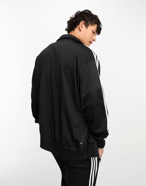 Giacca adidas nera e bianca hot sale