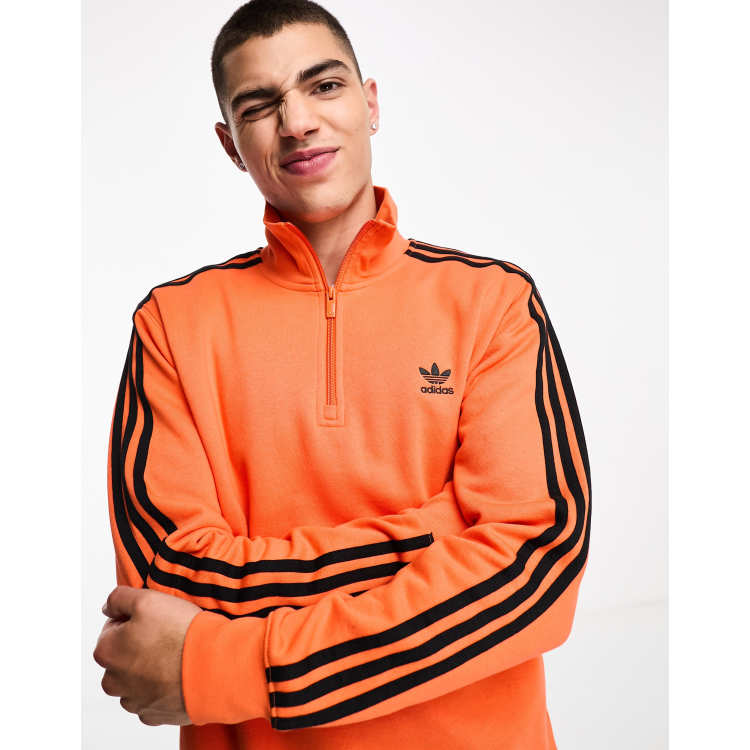 Adidas orange pullover hotsell