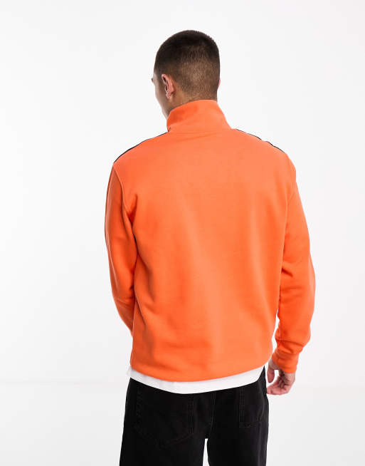 Mens orange hot sale adidas sweatshirt