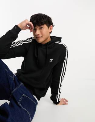 adidas Originals Adicolor hoodie in black