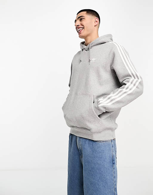 adidas Originals Adicolor hoodie in grey | ASOS