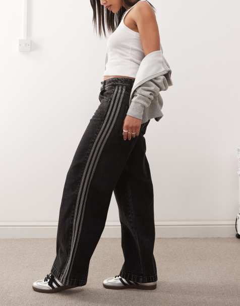 adidas Originals - Adicolor - Jean style années 90 - Noir - view 1