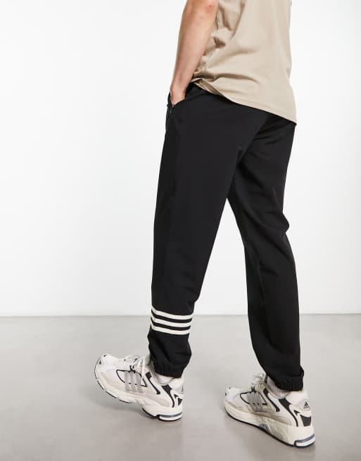 adidas Originals Adicolor joggers in black ASOS