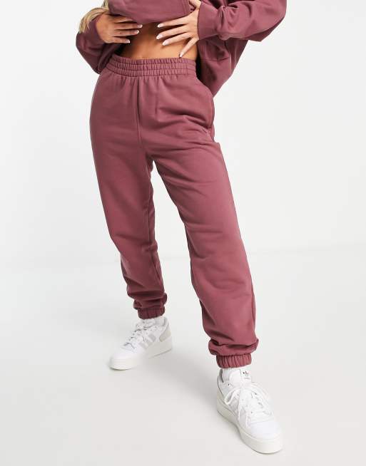 Dark discount red joggers