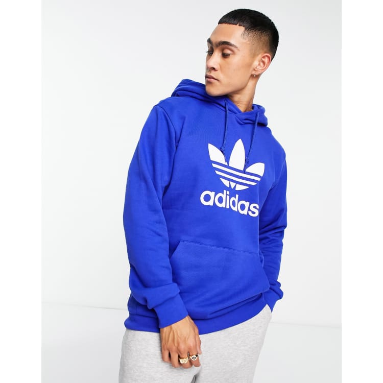 blue trefoil hoodie