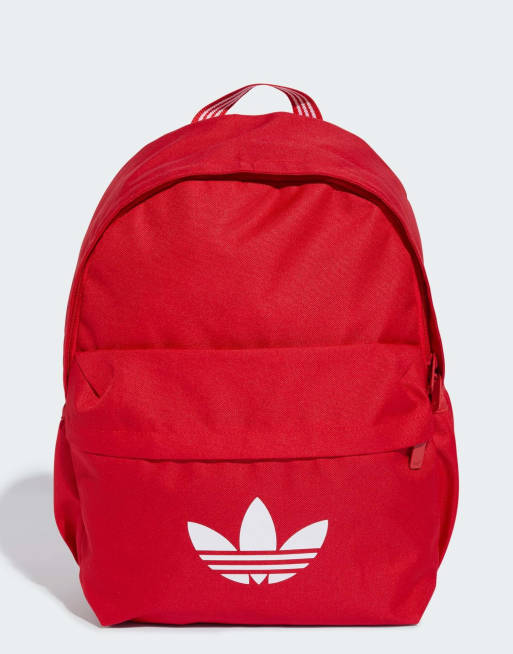 adidas Originals – Adicolor – Klassischer Rucksack in Better Scarlet, 3 von 3
