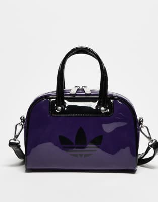 adidas Originals - Adicolor - Kleine Bowling-Tasche in Lila