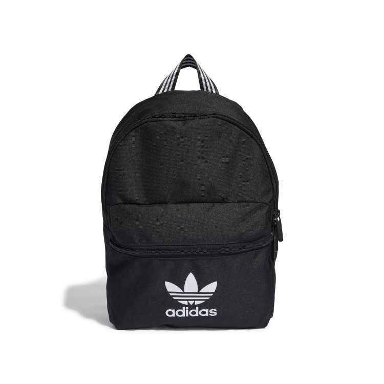 adidas Originals adicolor Kleiner Rucksack in Schwarz mit Logo
