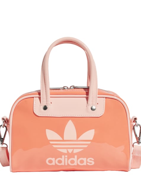adidas Originals – Adicolor – Korallfärgad, liten bowlingväska - view 1
