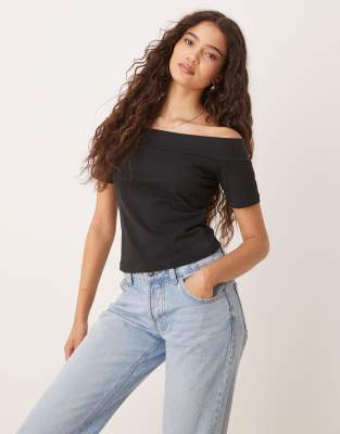 adidas Originals - Adicolor - Kurzärmliges Bandeau-Shirt in Schwarz
