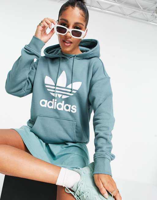 Adidas hoodie hazy best sale emerald