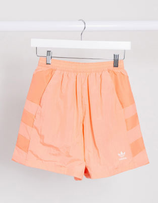 large logo adidas shorts