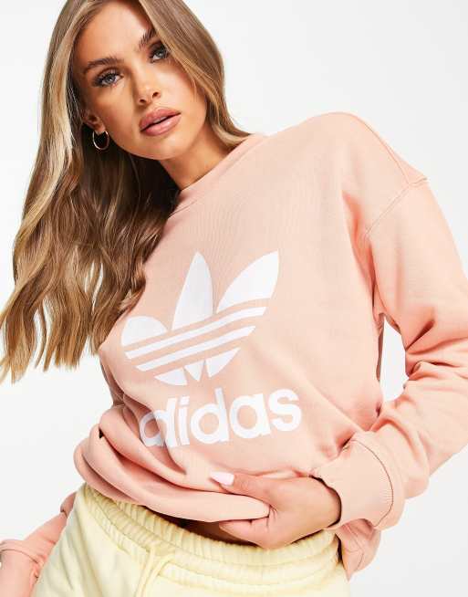 Adidas sales blush sweatshirt