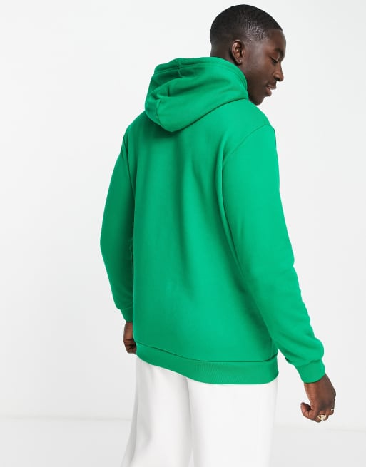 Adidas trefoil green hoodie deals