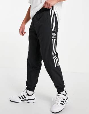 Adidas Originals Adicolor Lock-up 3-stripes Track Pants In Black | ModeSens