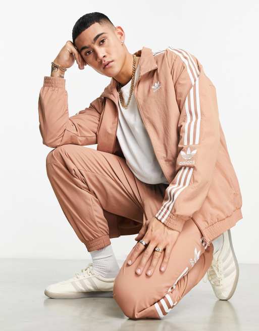 mal humor réplica Desplazamiento adidas Originals - adicolor Lock Up - Giacca sportiva arancione | ASOS