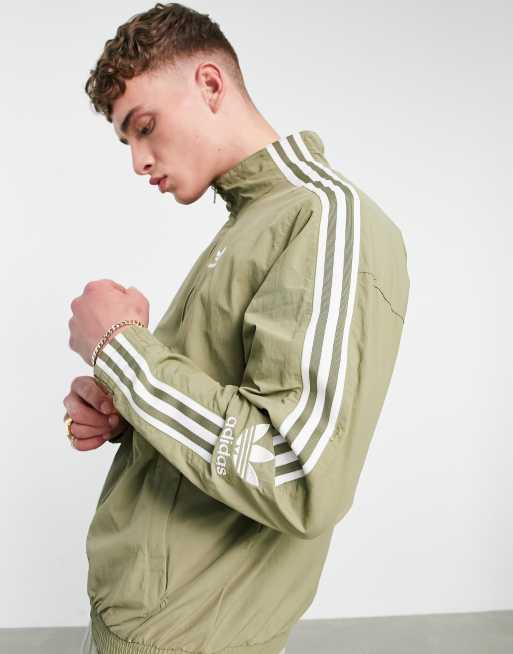 adidas Originals - adicolor Lock Up - Giacca sportiva kaki