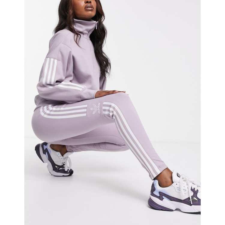 Adidas originals locked up quarter zip in lilac 2025