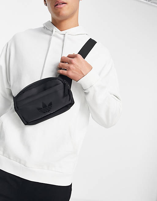Bags adidas Originals adicolor logo bum bag in black 