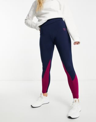 adidas color block leggings