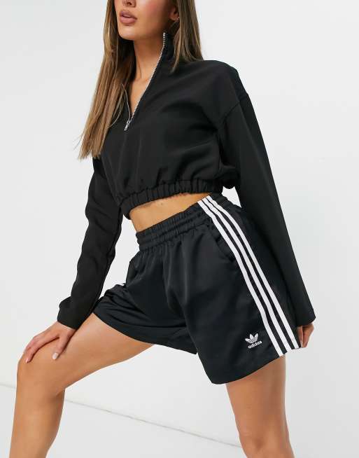 Adidas originals satin shorts deals