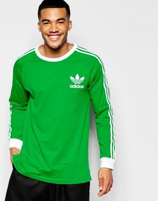 adidas green long sleeve top