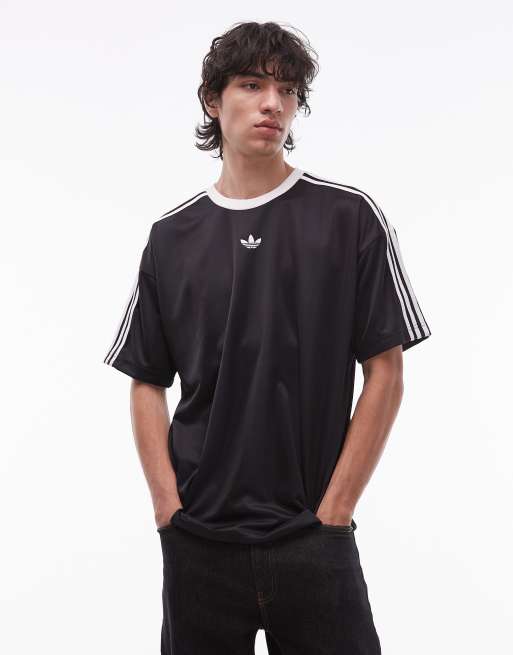 adidas Originals - Adicolor - Maglia jacquard nera