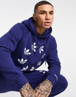 adidas Originals adicolor bold hoodie in navy - ASOS Price Checker