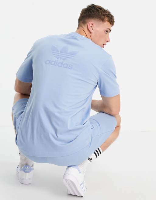 T shirt adidas bleu ciel sale