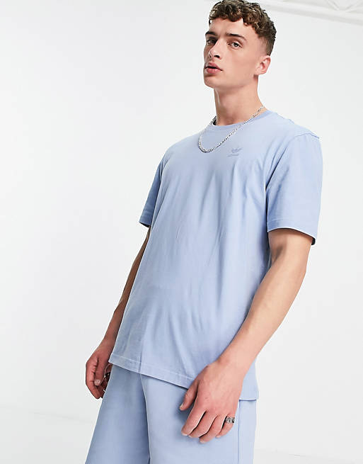 T-Shirts & Vests adidas Originals adicolor marshmallow t-shirt in sky blue 