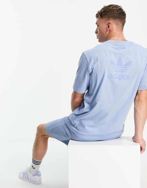 T shirt adidas bleu ciel store