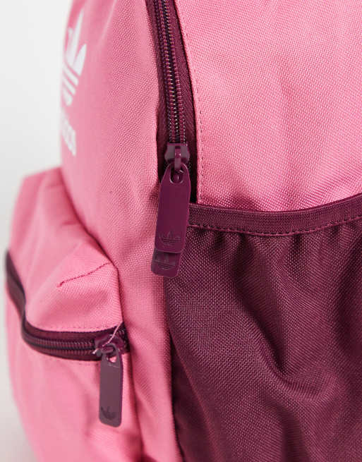 Dark pink adidas online backpack
