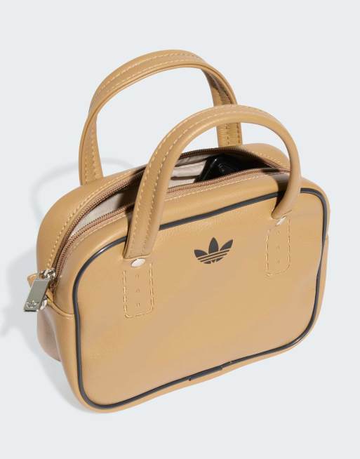 adidas Originals Adicolor mini bag in brown | ASOS
