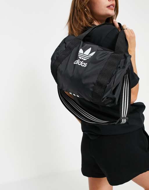 Adidas originals womens duffle bag black 2025