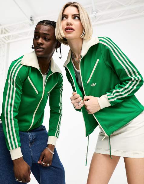 Adidas jacke dunkelgrün online