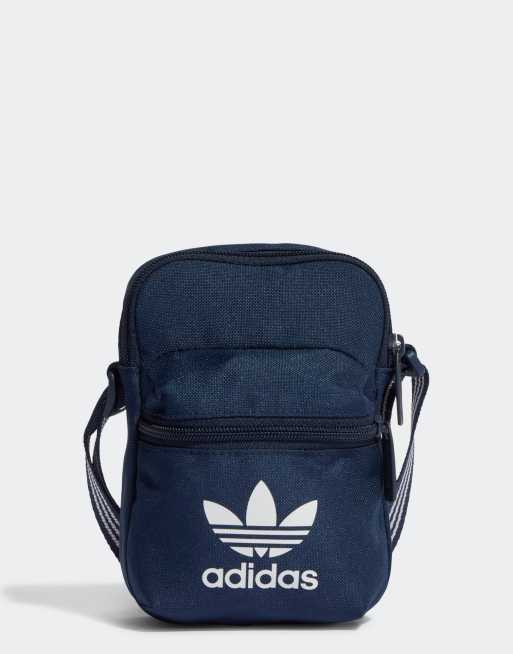 adidas Originals – adicolor – Mörkblå axelväska