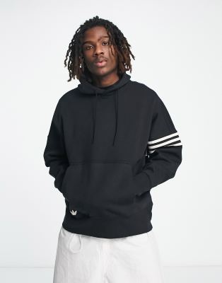 adidas Originals adicolor Neuclassics hoodie | ASOS in black