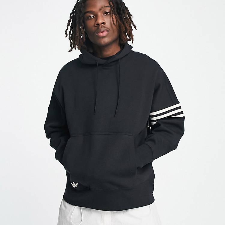 adidas Originals adicolor Neuclassics hoodie in black | ASOS