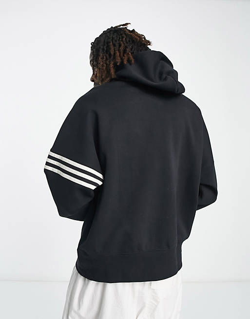 adidas Originals adicolor Neuclassics hoodie in black | ASOS
