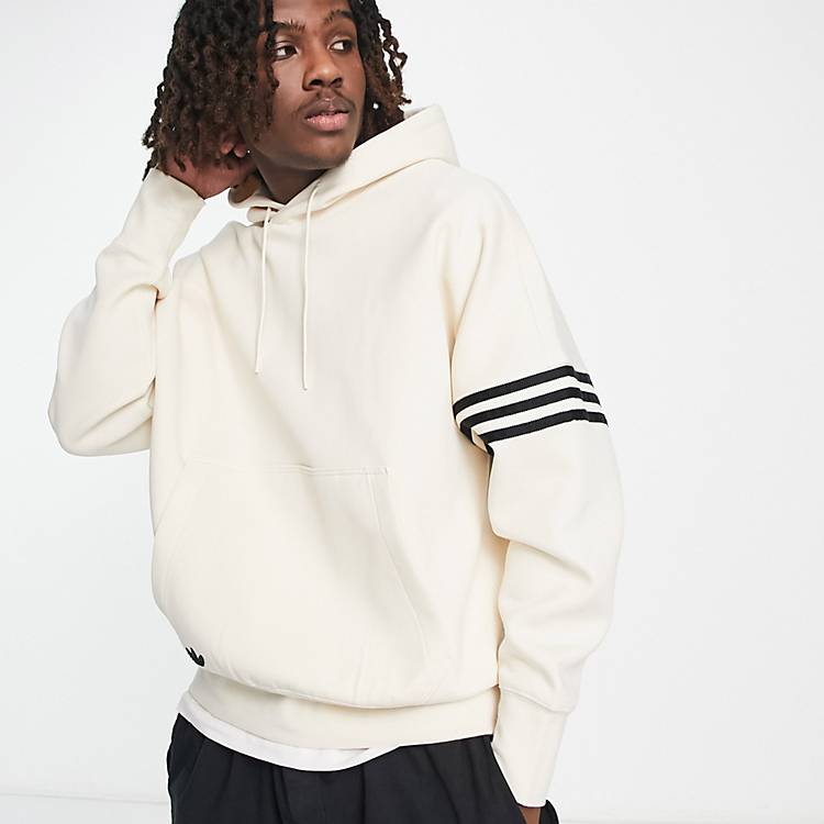 adidas Originals adicolor Neuclassics hoodie in off white | ASOS