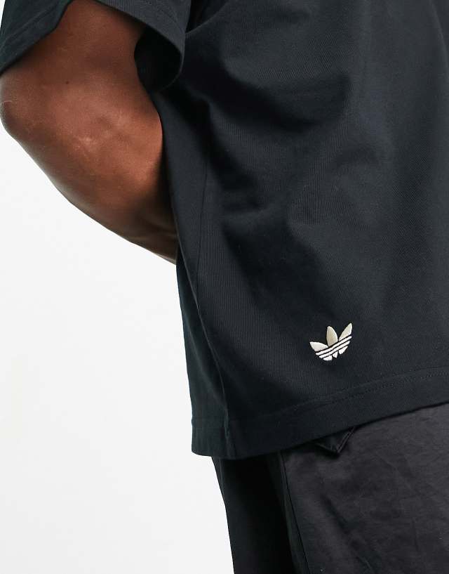 adidas Originals adicolor Neuclassics t-shirt in black 0
