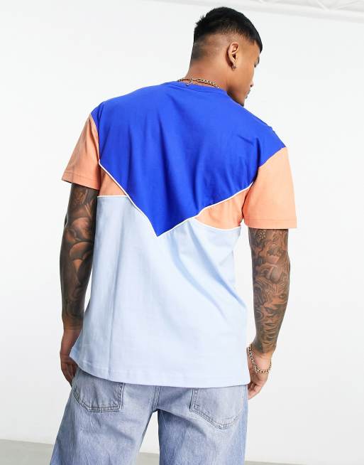 adidas Originals adicolor Next Colorado color block t shirt in