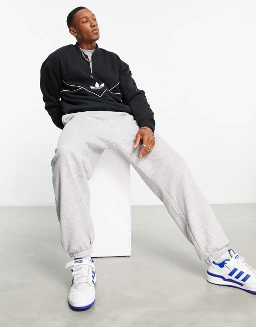Adidas trui met rits clearance