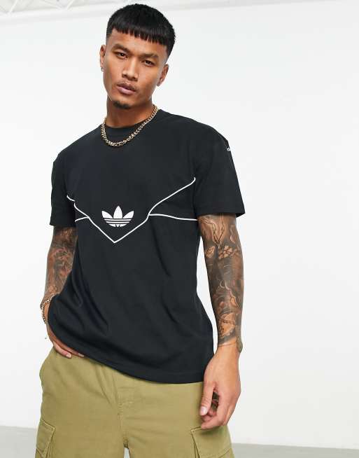 adidas Originals adicolor Next T Shirt in Schwarz ASOS
