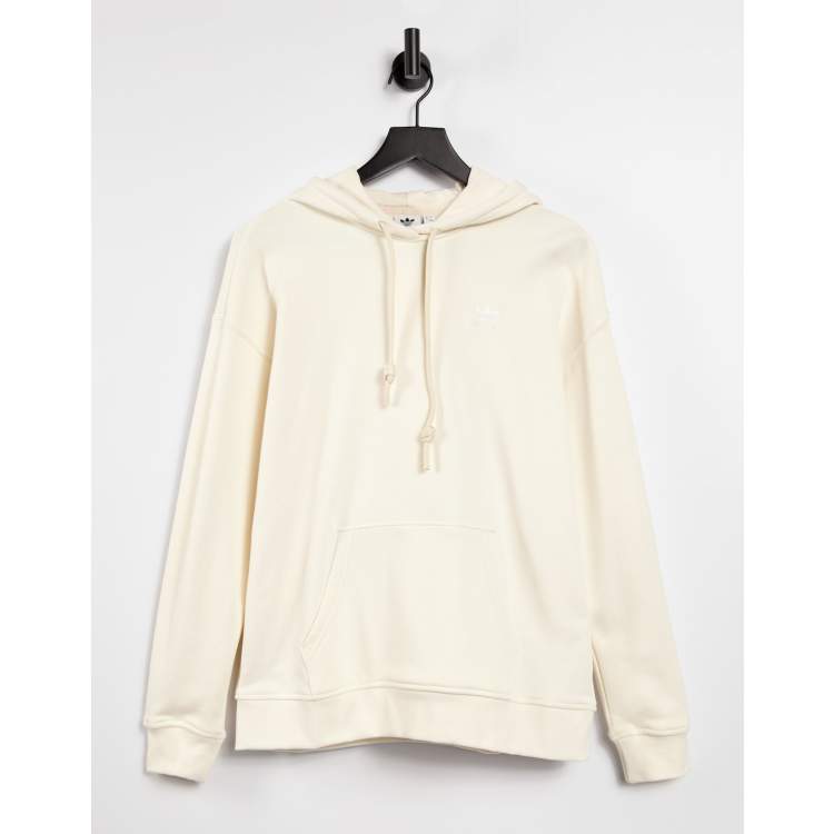 adidas Originals adicolor no dye logo sweatshirt in cream ASOS