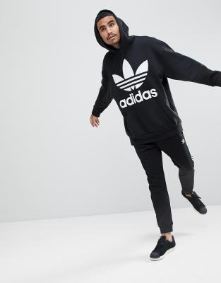 adidas Originals adicolor Oversized Hoodie In Black CW1246 | ASOS