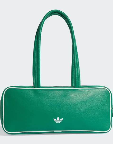 adidas Originals - Adicolor - Panggrøn aflang airliner-taske - view 1