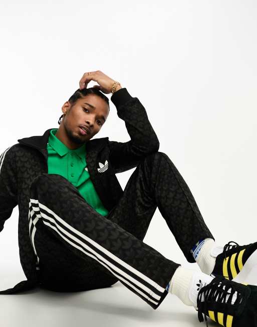 adidas Originals adicolor Pantalon de jogging style annees 70 Noir ASOS
